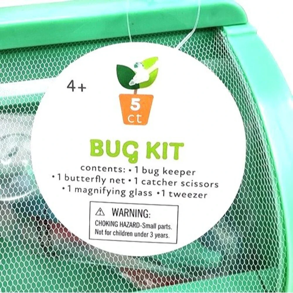 Children's 5 Piece Ladybug Dome Toy‎ Bug Catching Kit, NWT